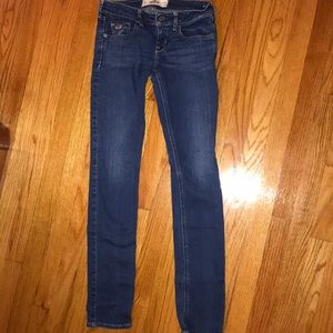 Hollister denim skinny jeans